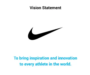 Nike Marketing vision